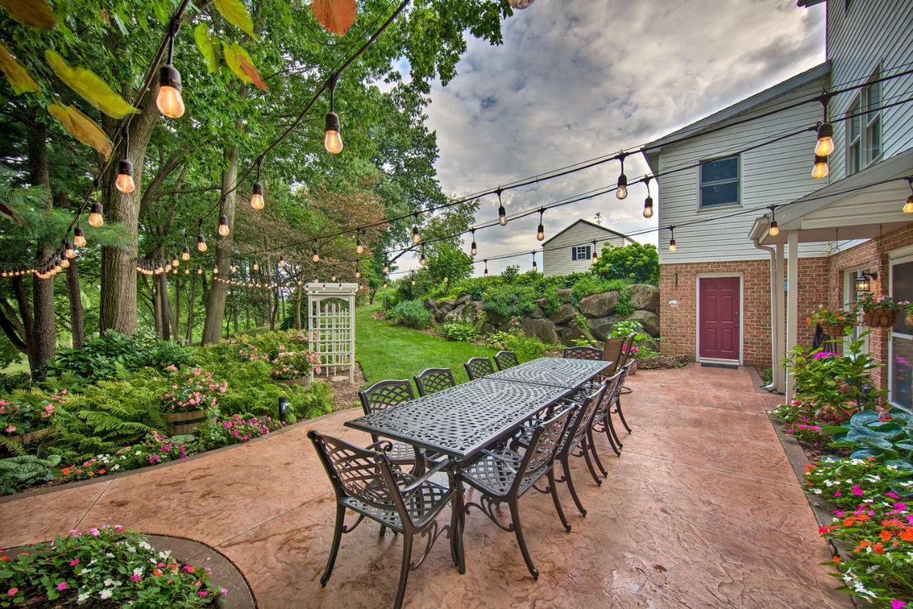 Charming Apartment With Yard And Beautiful Gardens! Manheim Exterior foto